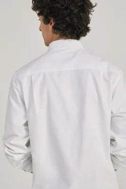 * Camisa Oxford Color Blanco