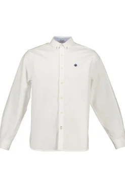* Camisa Oxford Color Blanco