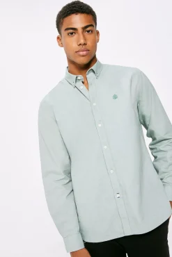 * Camisa Oxford Color Verde New