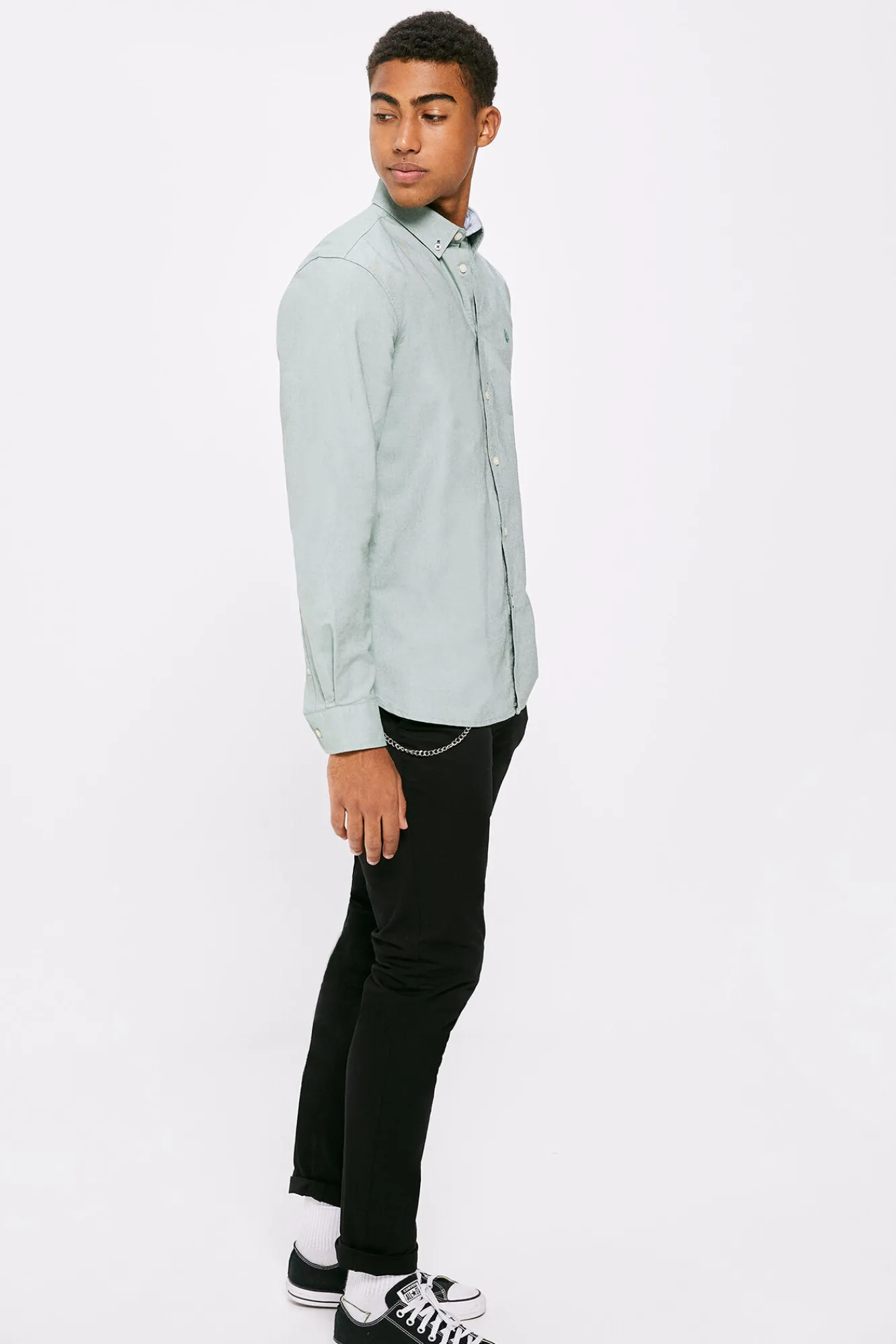 * Camisa Oxford Color Verde New
