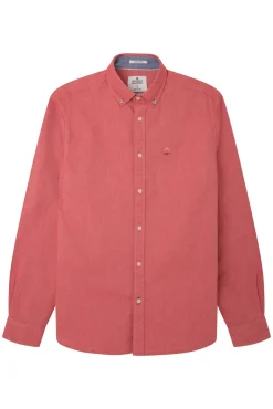 * Camisa Oxford Color Naranja New