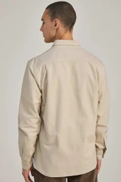 * Camisa Oxford Color Beige New