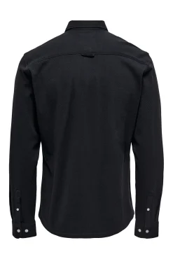 Only & Sons Camisa Pique Navy Outlet