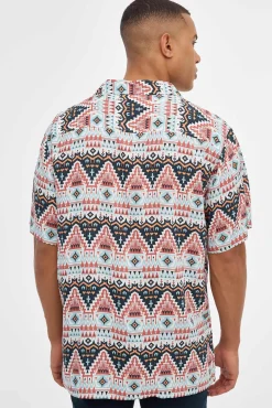 Inside Camisa Print Geometrico Multicolor Sale