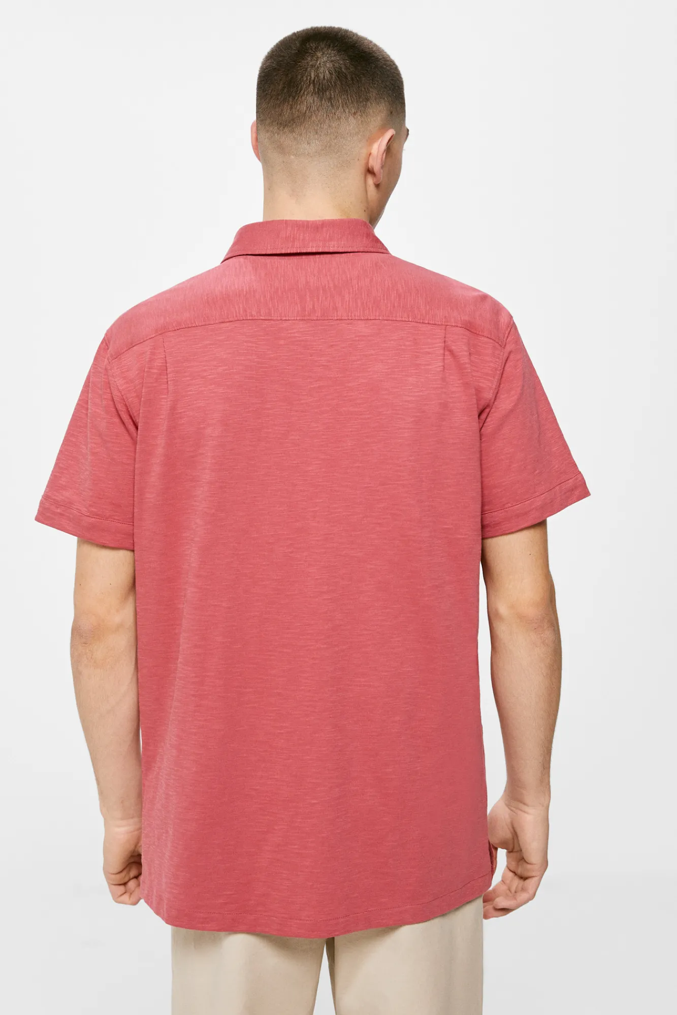 * Camisa Punto Fucsia Online