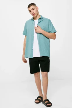 * Camisa Punto Turquesa