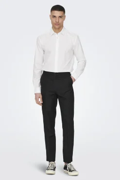 Only & Sons Camisa Slim Fit Blanco Sale