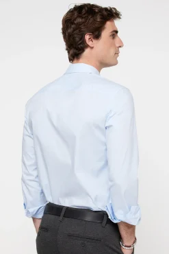 Only & Sons Camisa Slim Fit Azul Claro Discount