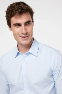 Only & Sons Camisa Slim Fit Azul Claro Discount