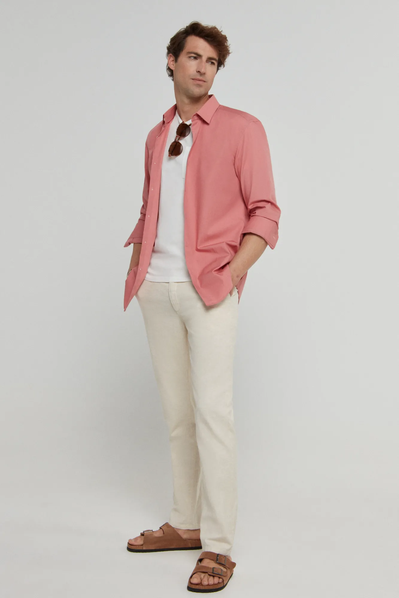 HUGO Camisa Vestir Rosa Online