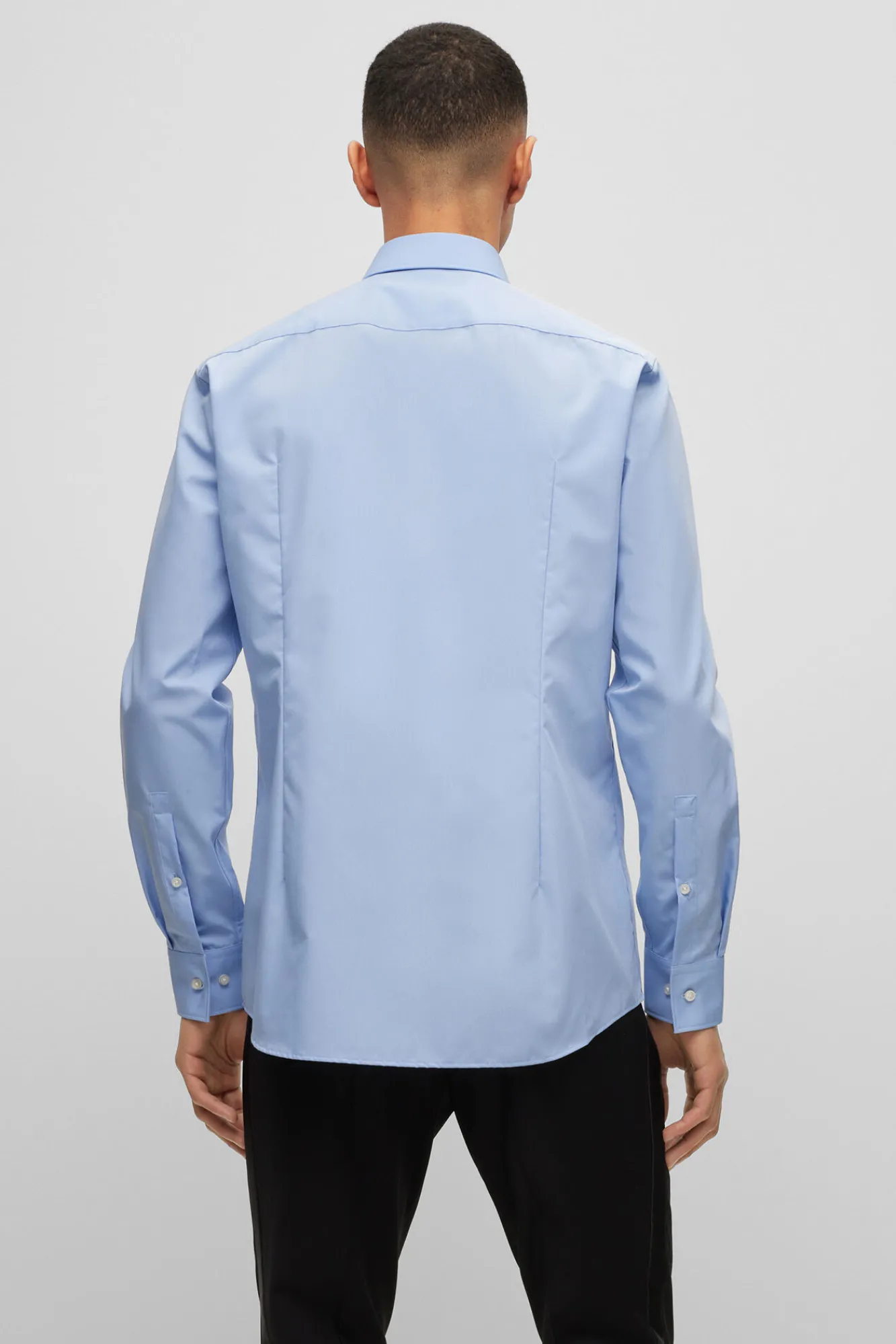 HUGO Camisa Vestir Azul Indigo New