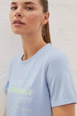 Dash and Stars Camiseta Abertura Azul Online