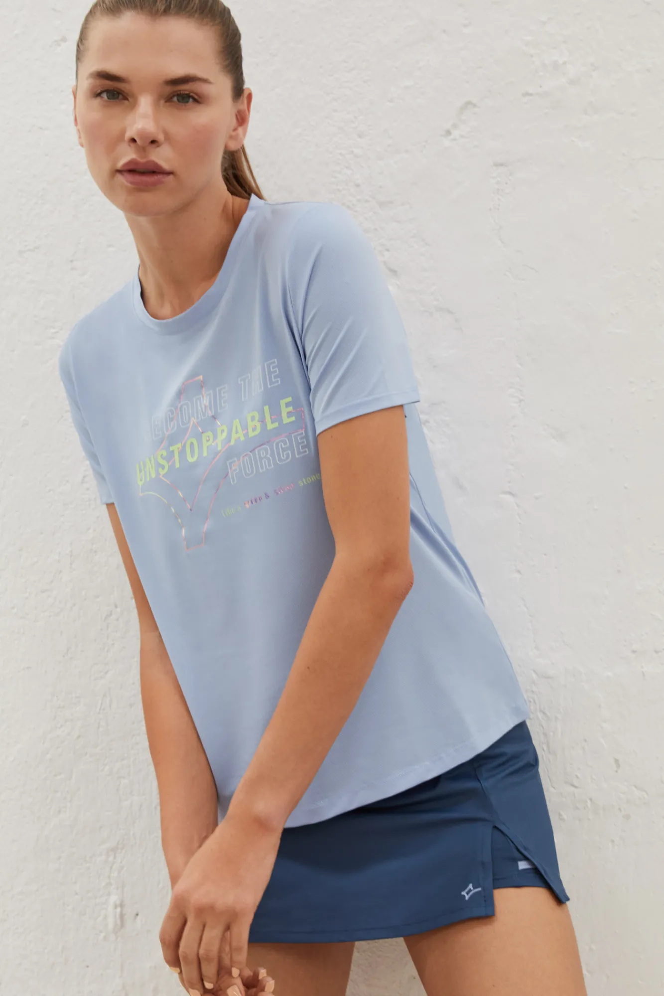 Dash and Stars Camiseta Abertura Azul Online