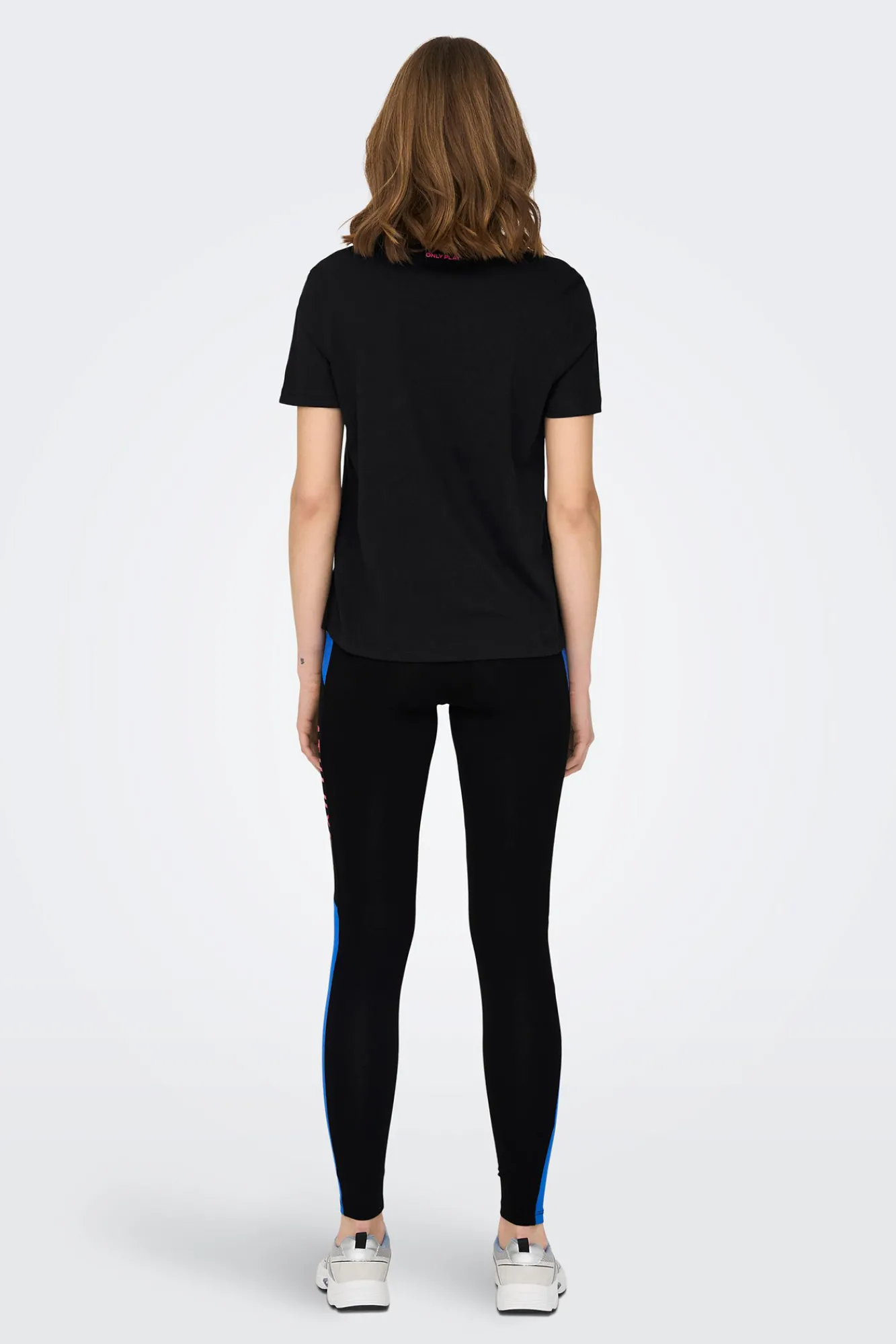 Only Play Camiseta Algodon Negro Online