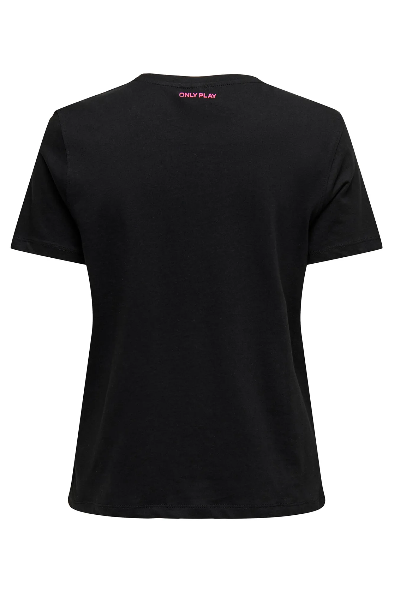 Only Play Camiseta Algodon Negro Online