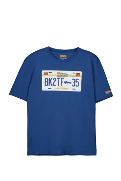 * Camiseta Back To The Future Azul Claro Sale