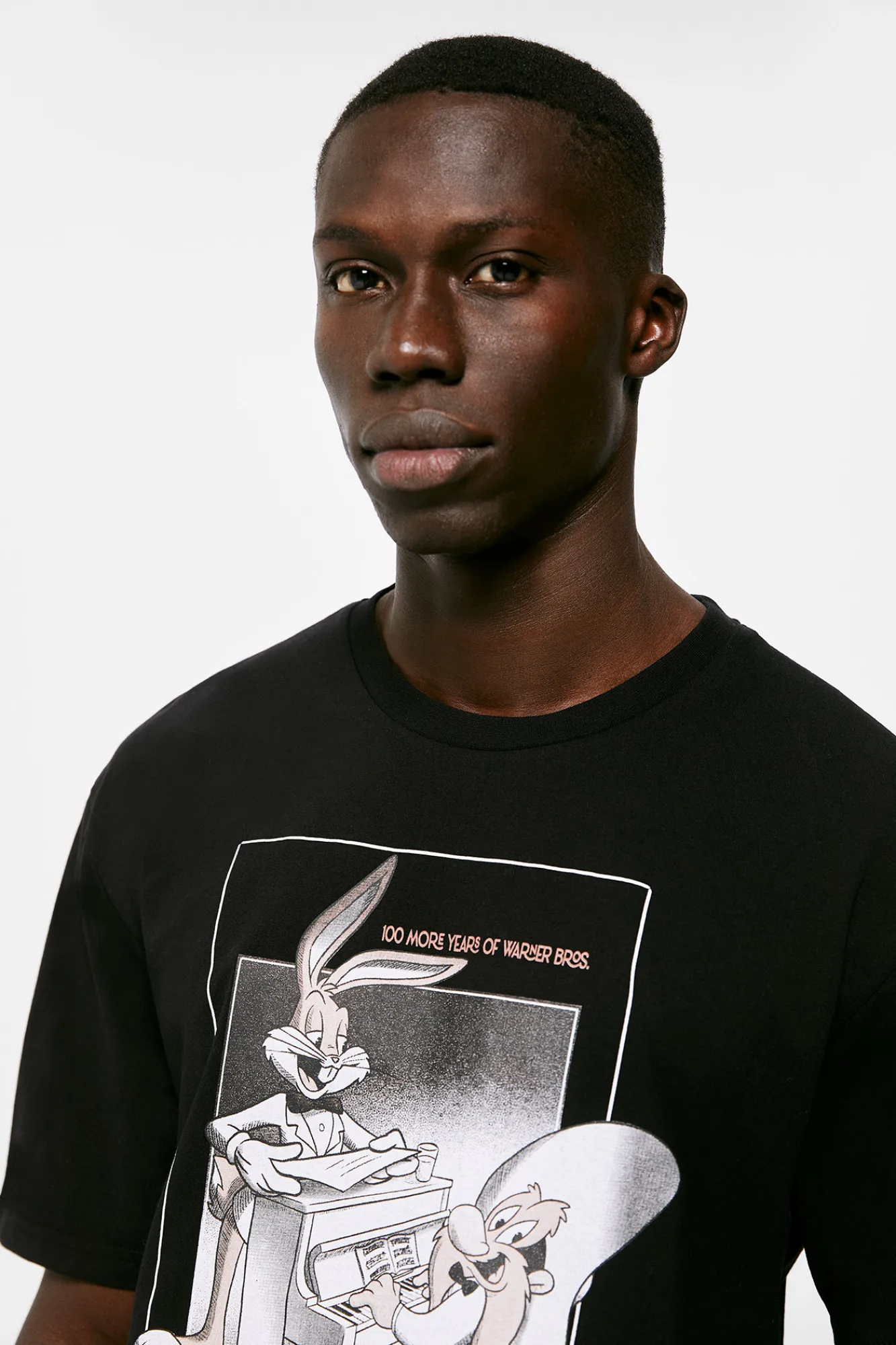 * Camiseta Bugs Bunny Casablanca Negro New