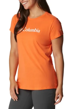 Columbia Camiseta Casual Estampada Trek™ Para Mujer Naranja Best