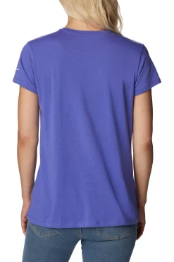 Columbia Camiseta Casual Estampada Trek™ Para Mujer Morado Hot