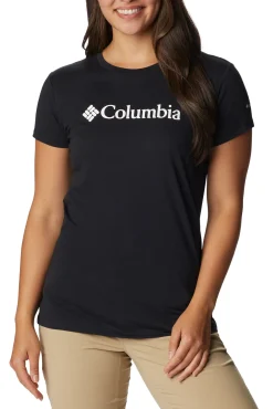 Columbia Camiseta Casual Estampada Trek™ Para Mujer Negro Discount