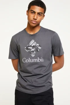 Columbia Camiseta Rapid Ridge™ Espalda Para Hombre Azul Indigo Hot