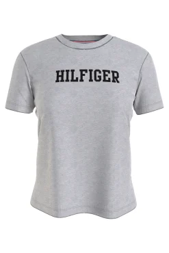 * Camiseta De Algodon Gris Discount