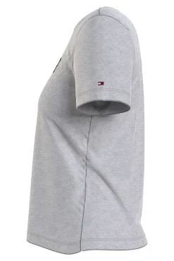 * Camiseta De Algodon Gris Discount
