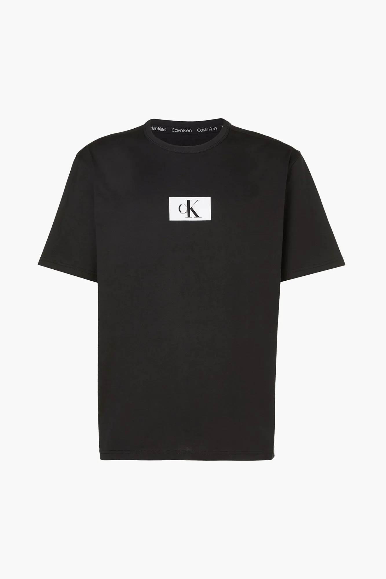 Calvin Klein Camiseta De Estar Por Casa Ck96. Negro Outlet