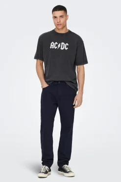 Only & Sons Camiseta De Manga Corta  Negro Online