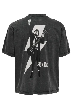 Only & Sons Camiseta De Manga Corta  Negro Online