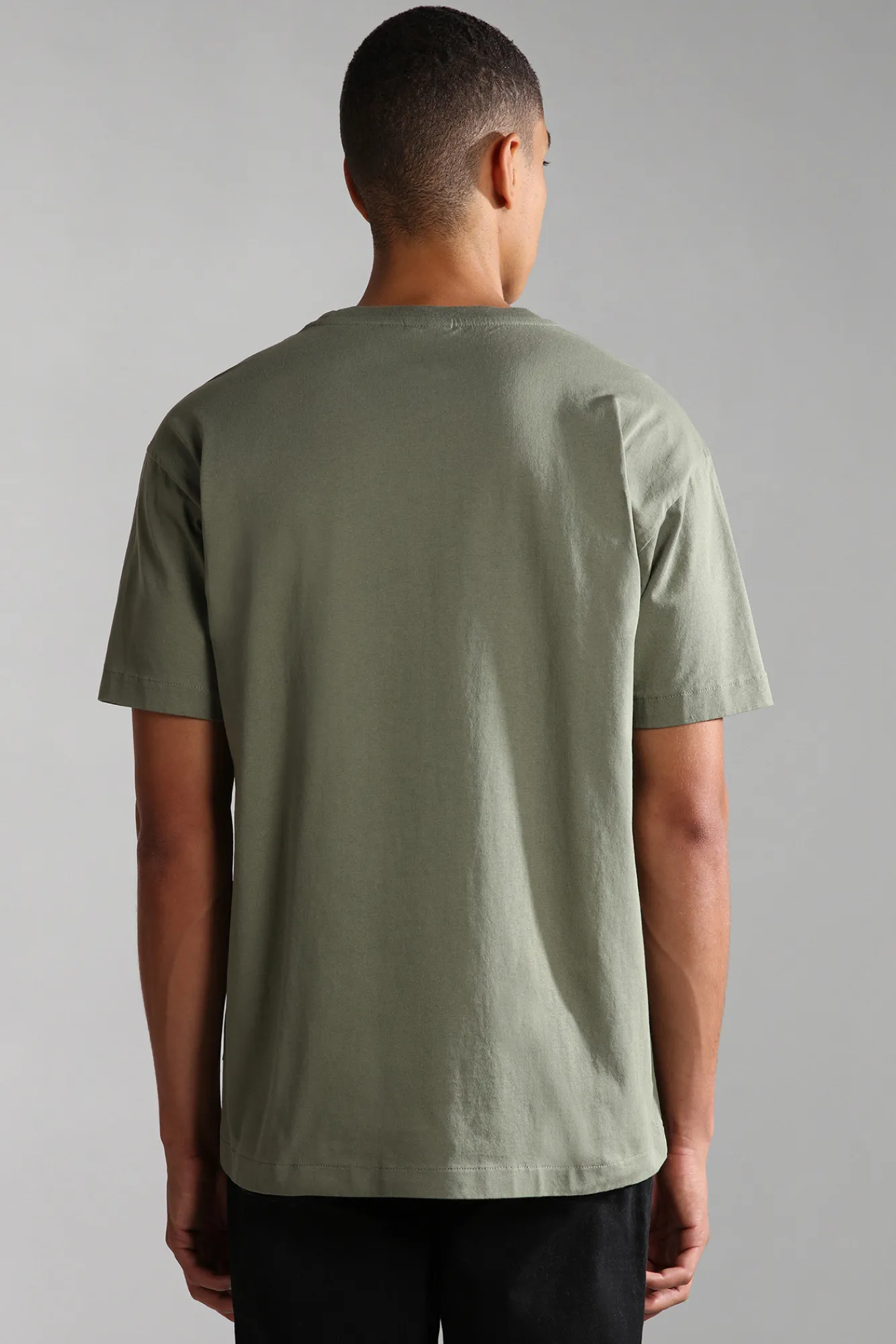Napapijri Camiseta De Manga Corta Box Verde Hot
