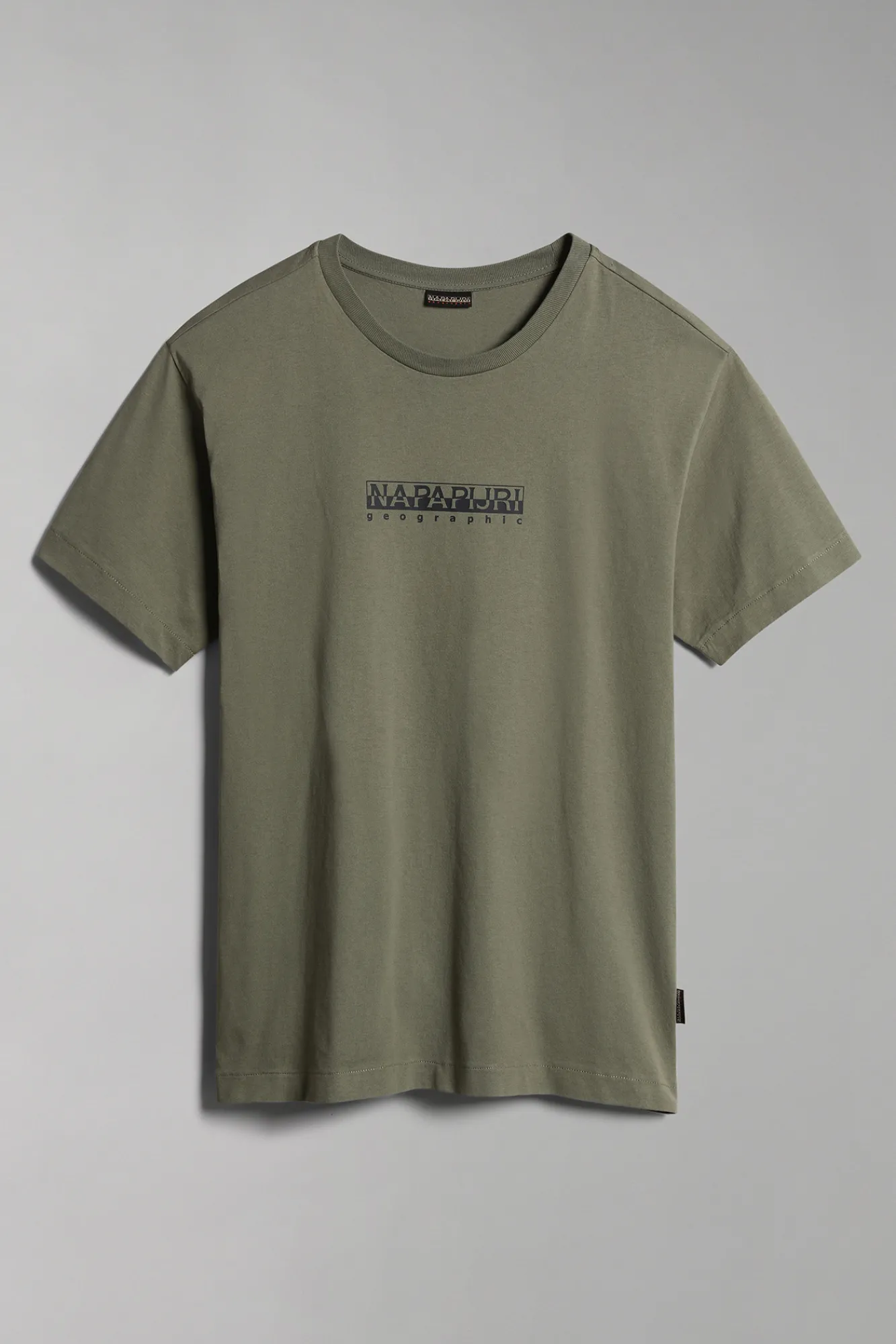 Napapijri Camiseta De Manga Corta Box Verde Hot