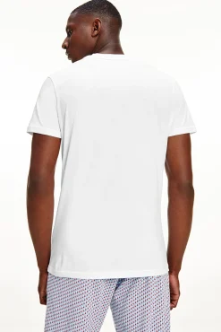 * Camiseta De Manga Corta Blanca Blanco