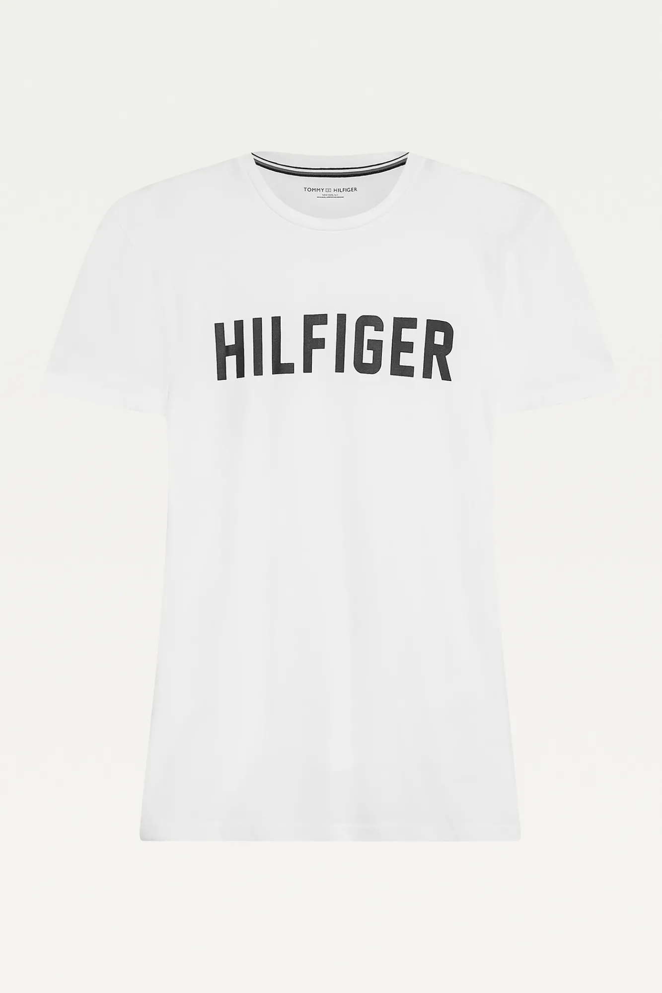 * Camiseta De Manga Corta Blanca Blanco