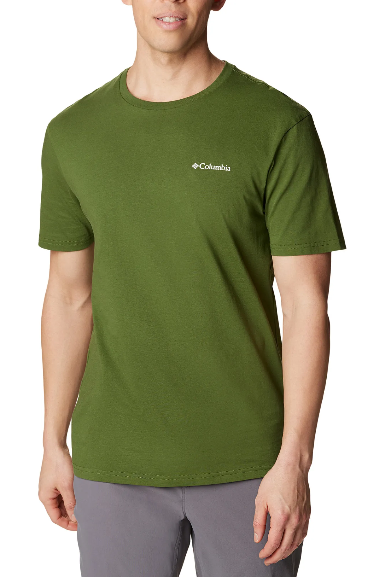 Columbia Camiseta De Manga Corta North Cascades™ Para Hombre Turquesa New