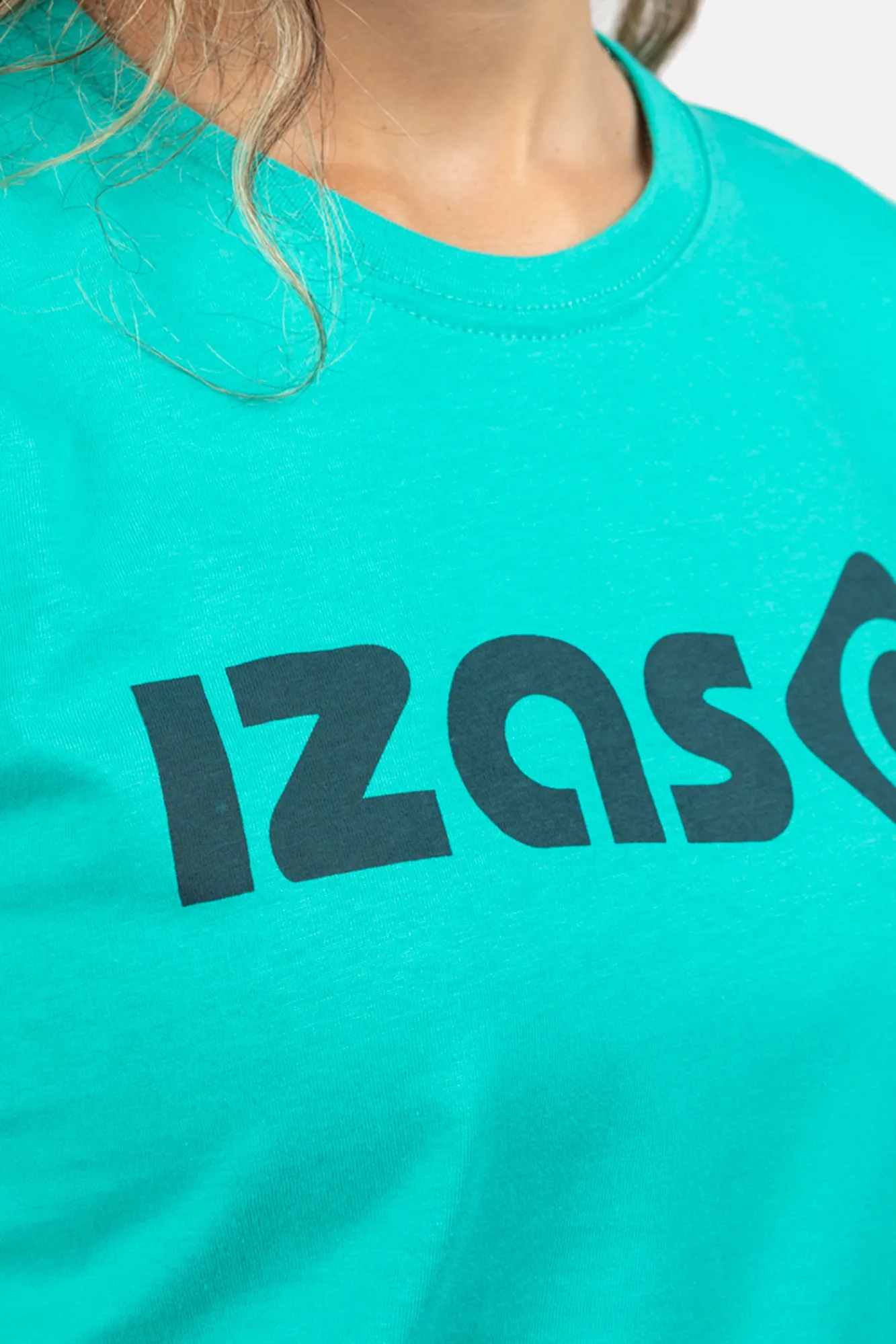 Izas Camiseta De Manga Corta De Algodon Bailo Turquesa Discount