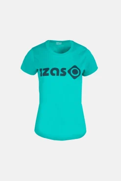 Izas Camiseta De Manga Corta De Algodon Bailo Turquesa Discount