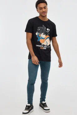 Inside Camiseta Dragon Ball Negro Online