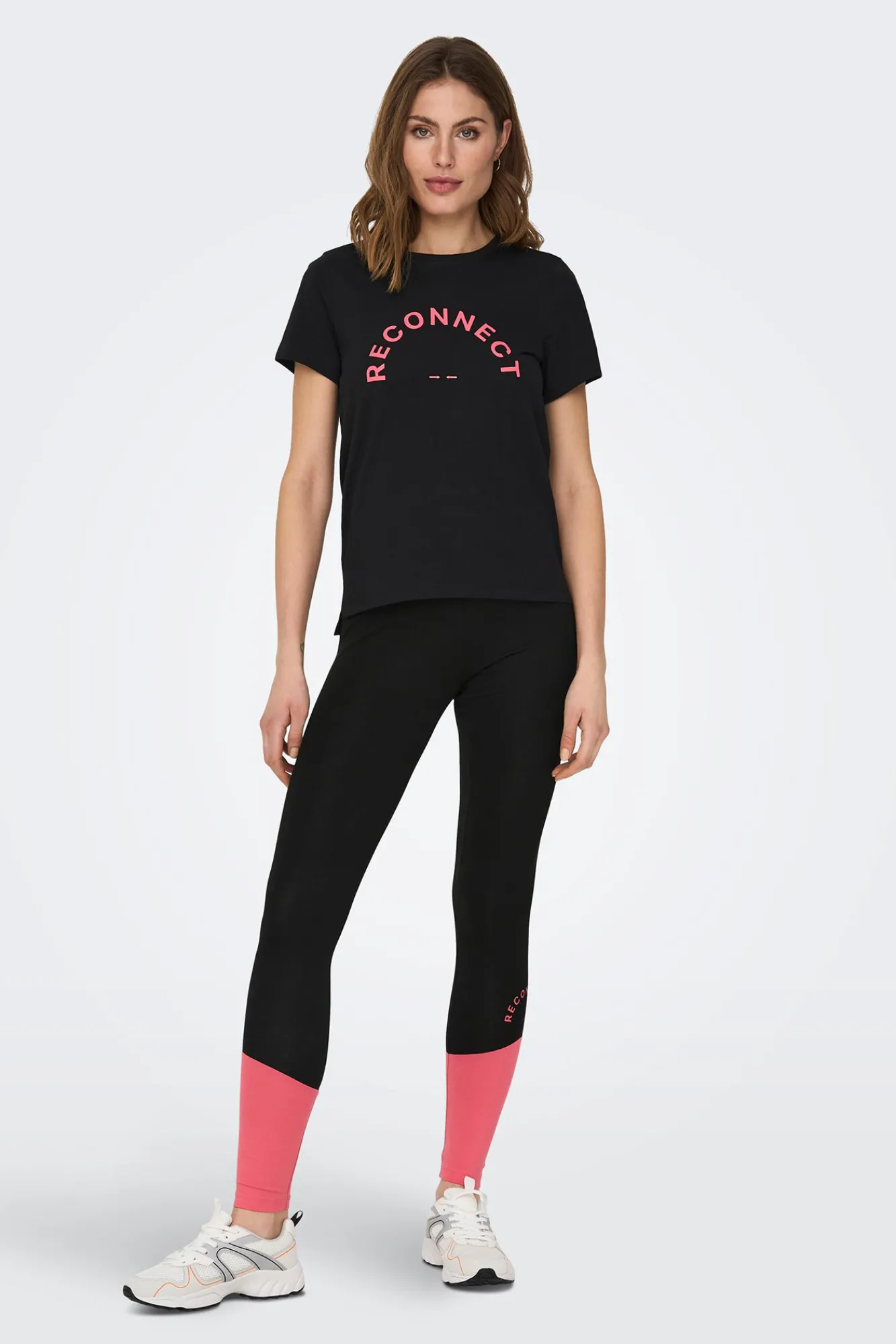 Only Play Camiseta Entrenamiento Manga Corta Negro Discount