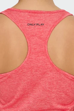 Only Play Camiseta Entrenamiento Sin Mangas Fucsia