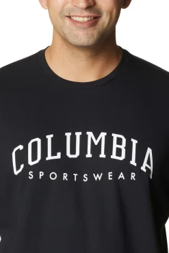 Columbia Camiseta Estampada De Manga Corta Rockaway River™ Para Hombre Negro Outlet