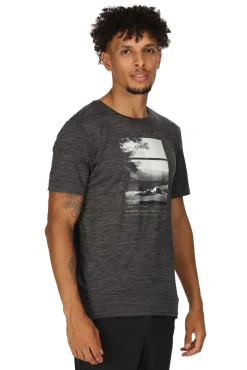 Regatta Camiseta Fingal Vii Gris Medio Clearance
