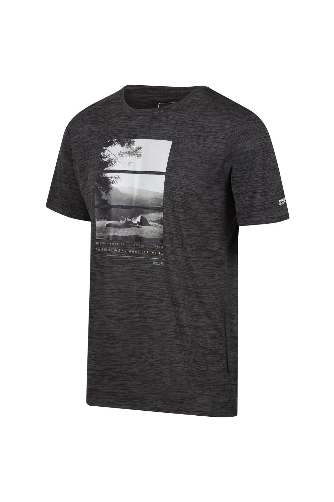 Regatta Camiseta Fingal Vii Gris Medio Clearance