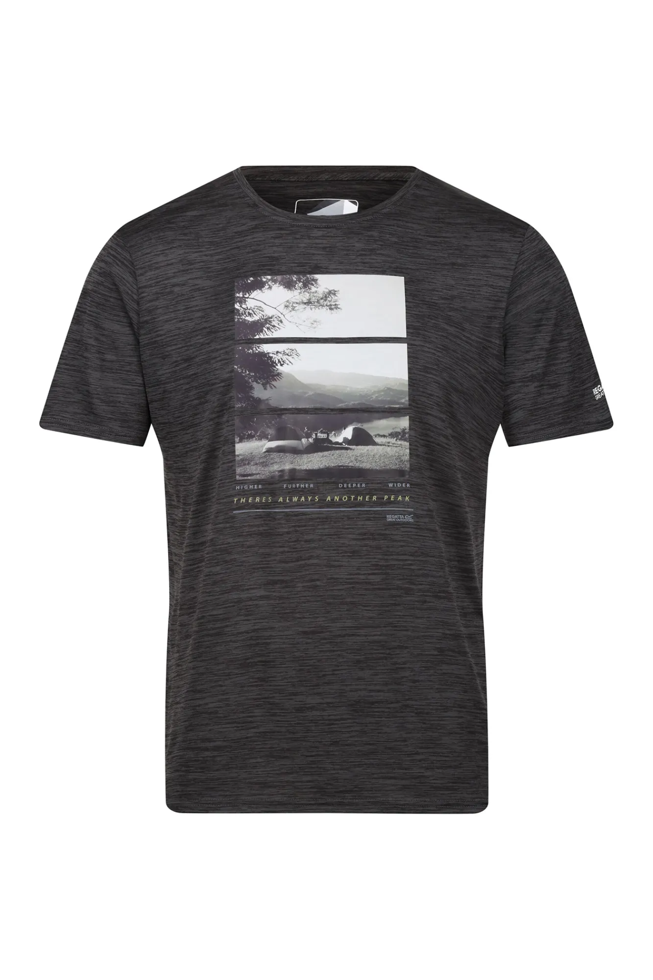 Regatta Camiseta Fingal Vii Gris Medio Clearance
