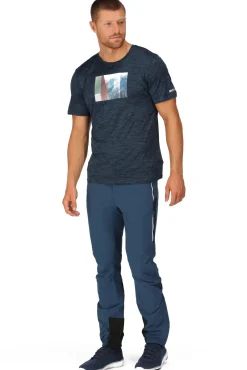 Regatta Camiseta Fingal Vii Azul Medio Hot