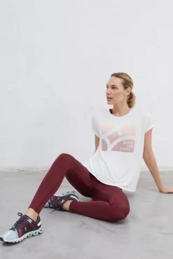Dash and Stars Camiseta Fluida Beige Best