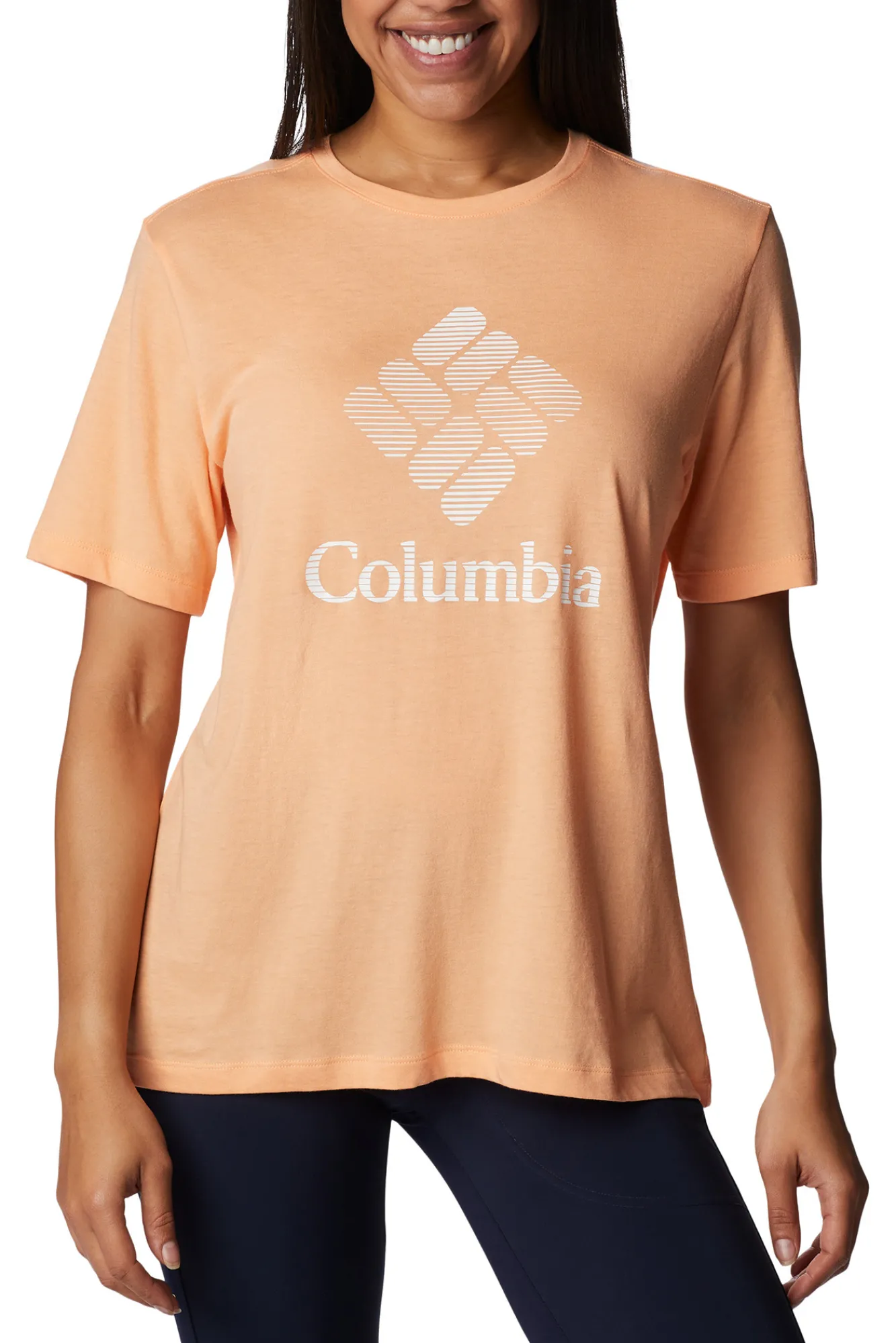 Columbia Camiseta Holgada Bluebird Day™ Para Mujer Naranja Discount