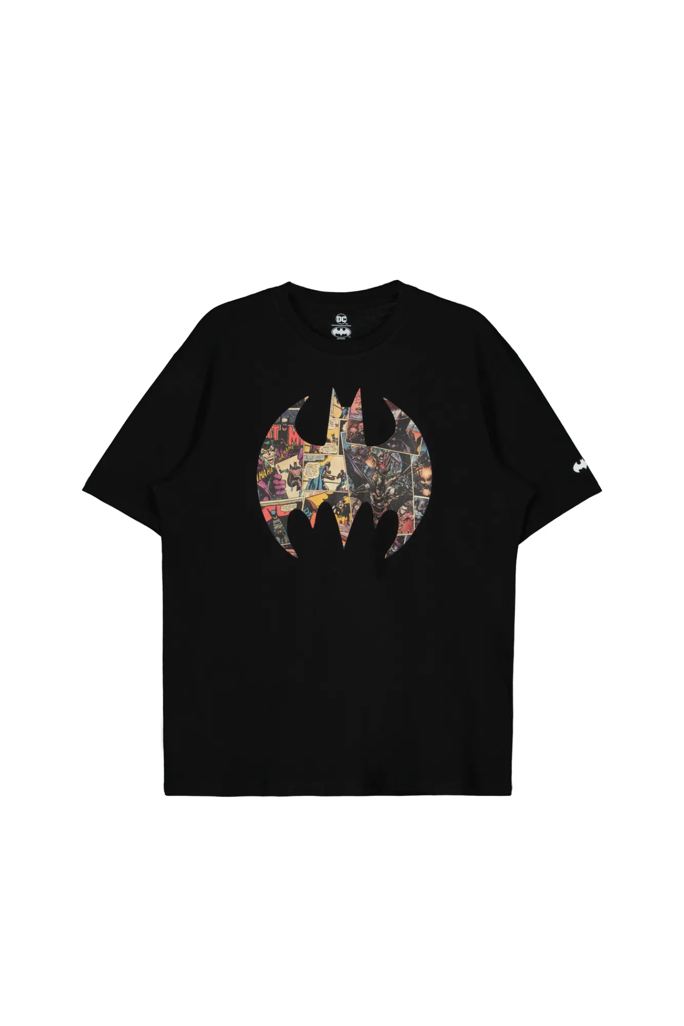 * Camiseta Logo Batman Negro Online