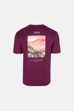 Izas Camiseta Manga Corta Apies Vino