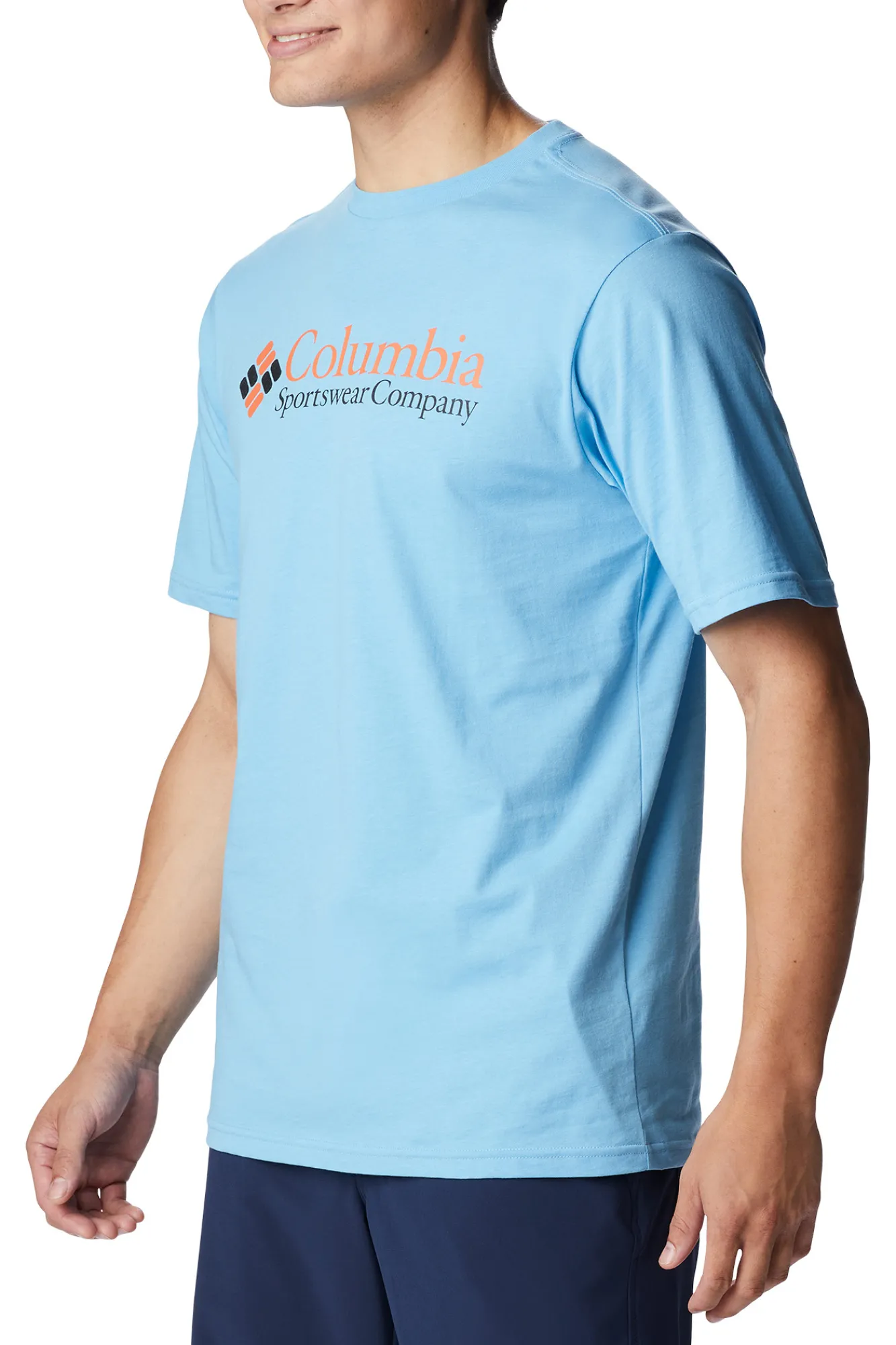 Columbia Camiseta Manga Corta Csc Basic Logo™ Azul New